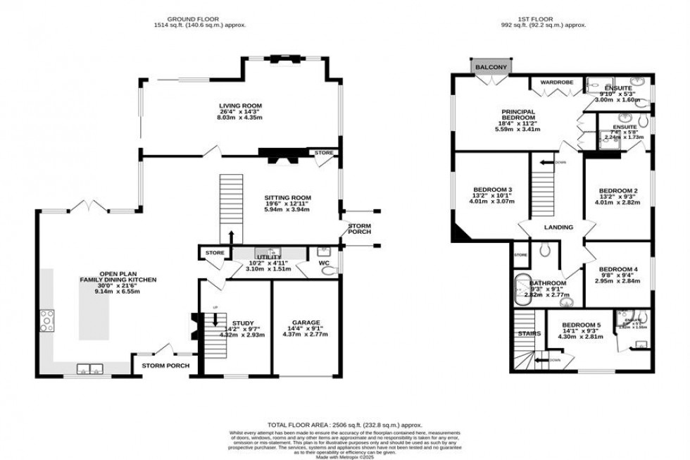 Floorplan for Coachman's Cottage, Weston Road, Wilmslow