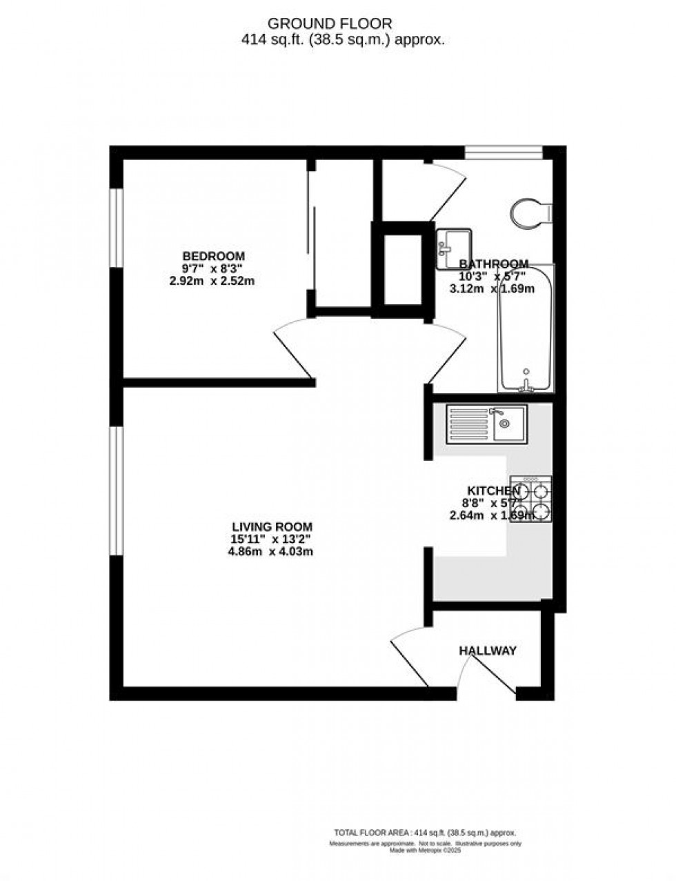 Floorplan for Heaton Moor Road, Stockport