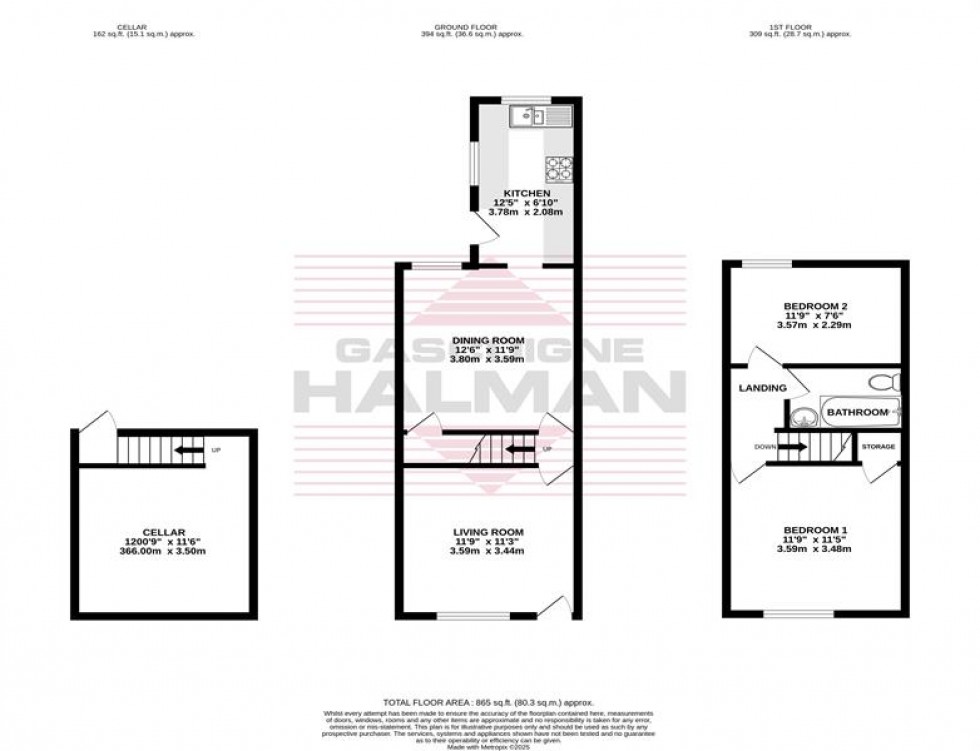 Floorplan for Stockholm Road, Edgeley