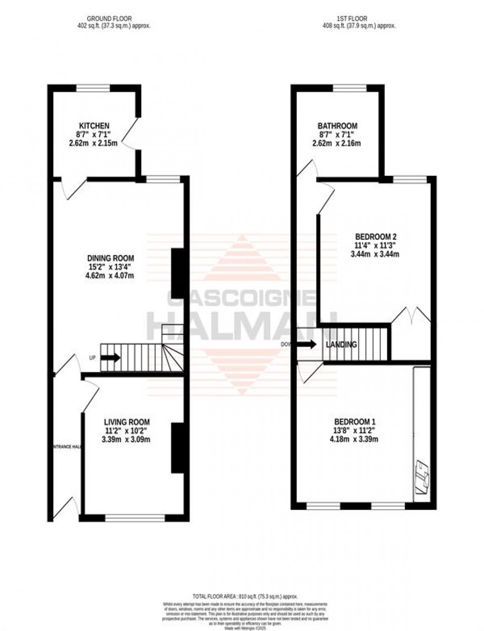 Floorplan for Hazel Avenue, Sale