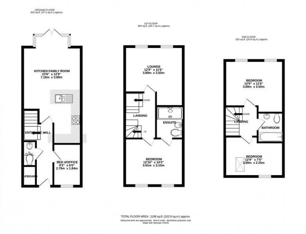 Floorplan for Smithy Brook Fold, Chapel-En-Le-Frith, High Peak