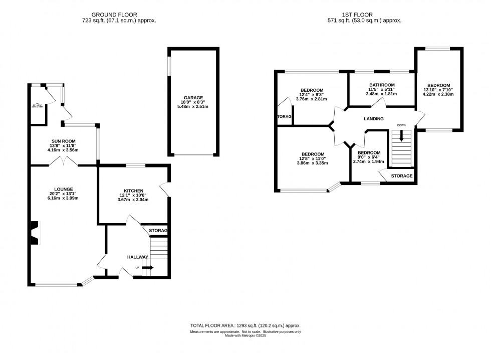 Floorplan for Crossmoor Crescent, Romiley, Stockport