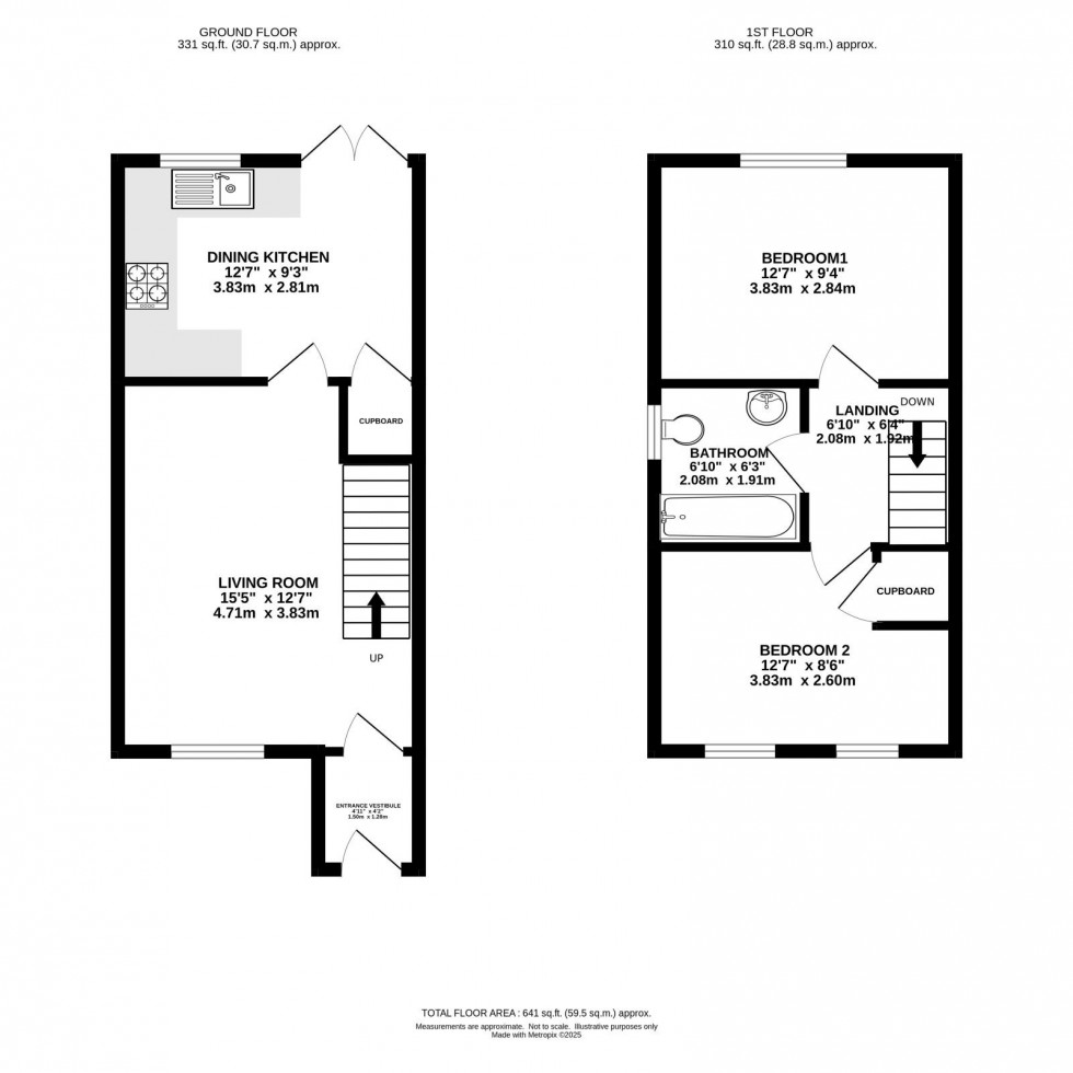 Floorplan for Hasper Avenue, Withington