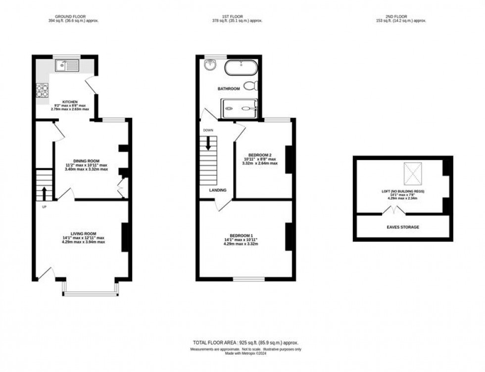 Floorplan for Manchester Road, Knutsford