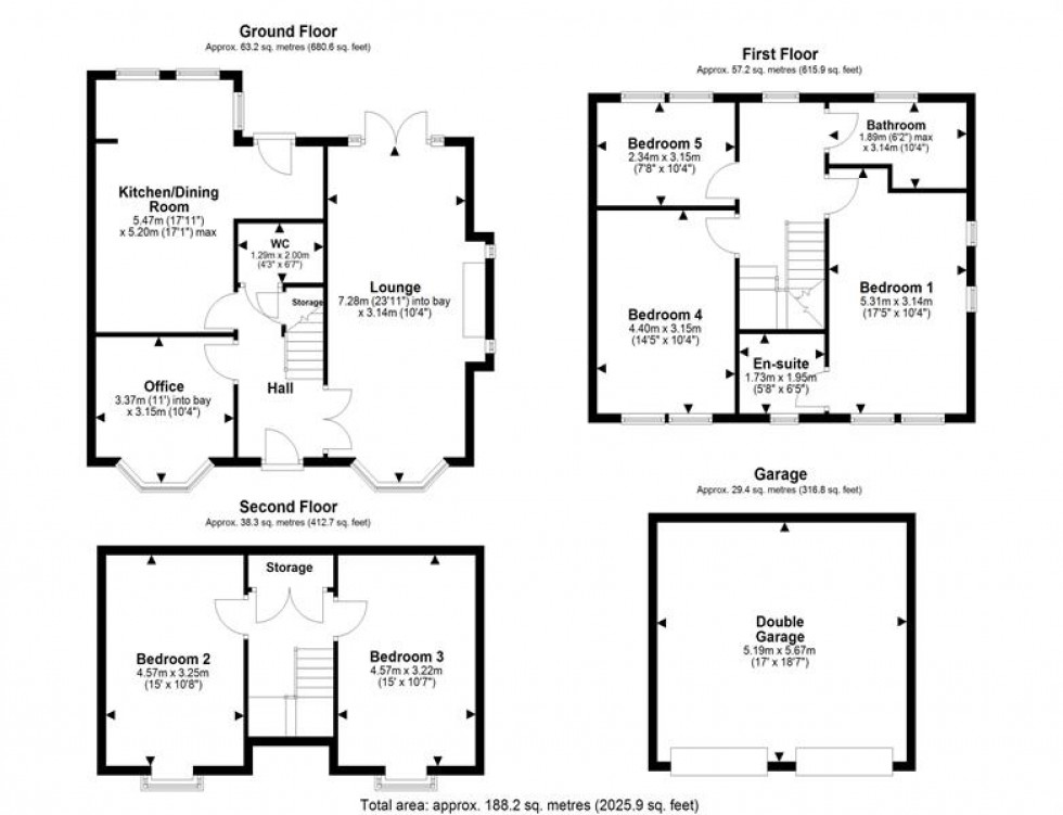 Floorplan for Holford Moss, Sandymoor, Runcorn