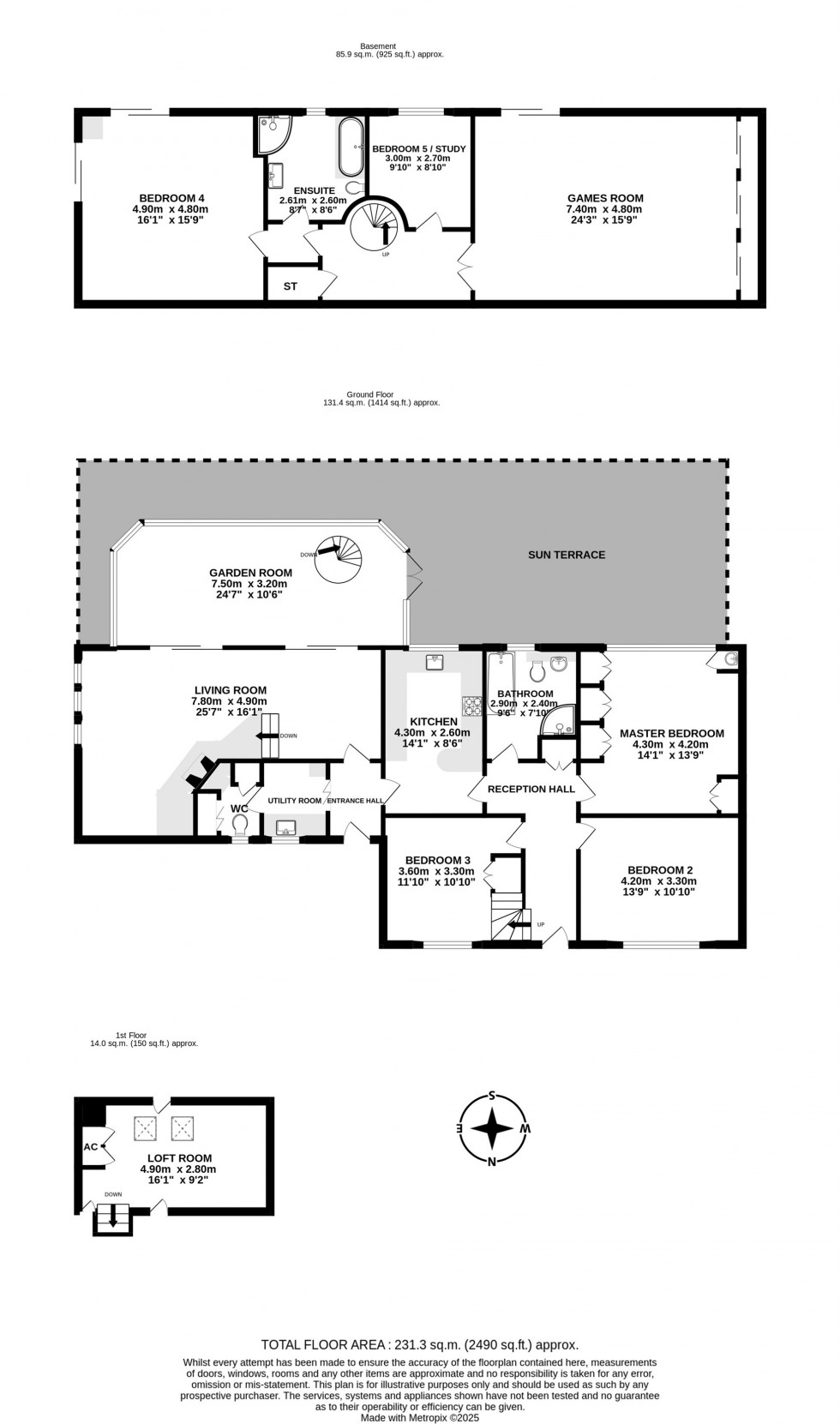 Floorplan for WEST VIEW - Grade A energy efficient house in 5.5 acre in Acton Bridge