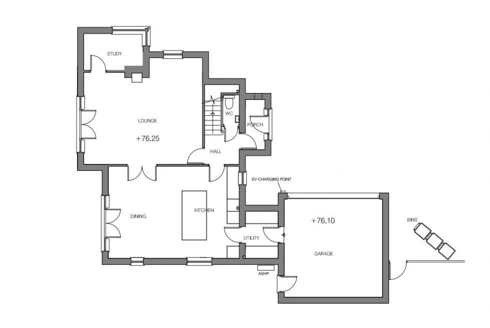 Floorplan for Horseshoe Lane, Alderley Edge