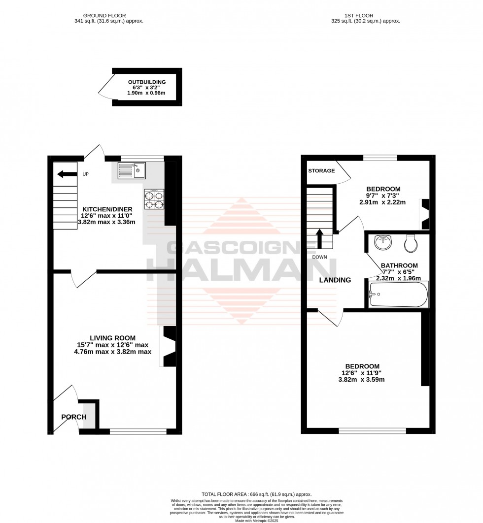 Floorplan for Hyde Grove, Sale