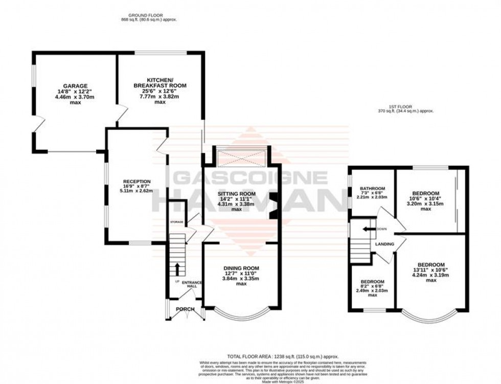 Floorplan for Newby Drive, Sale