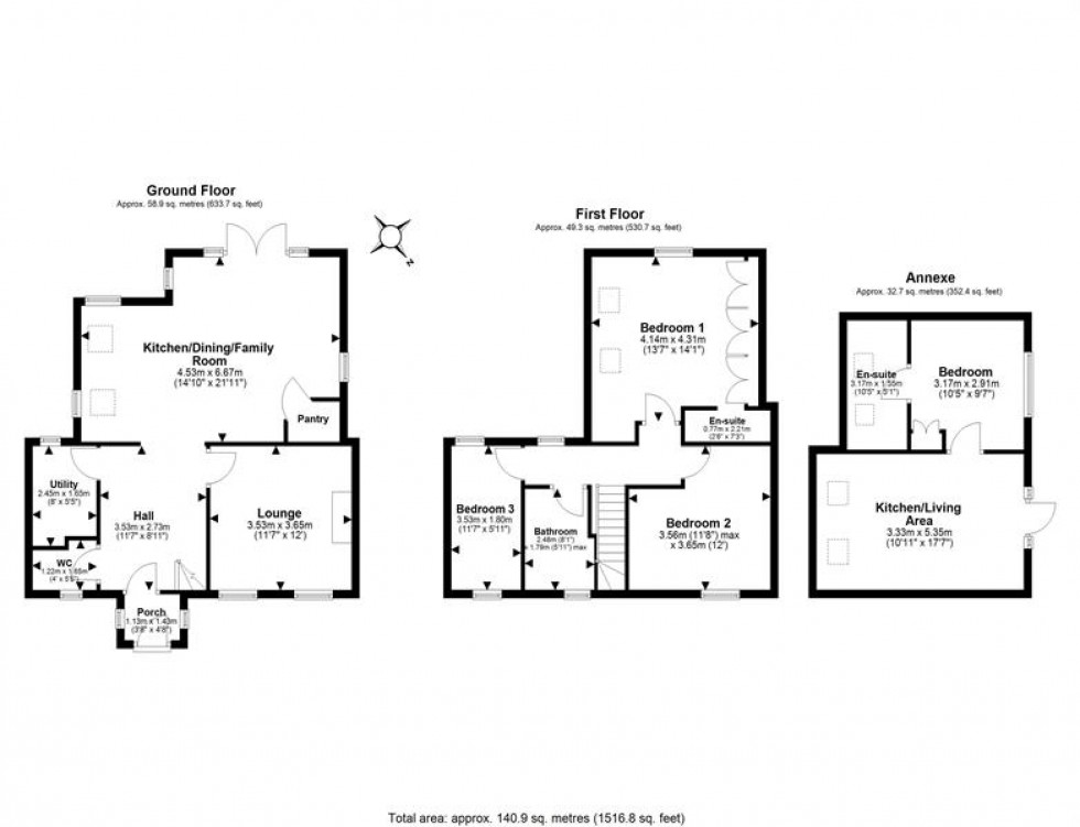 Floorplan for Old Chester Road, Helsby, Frodsham