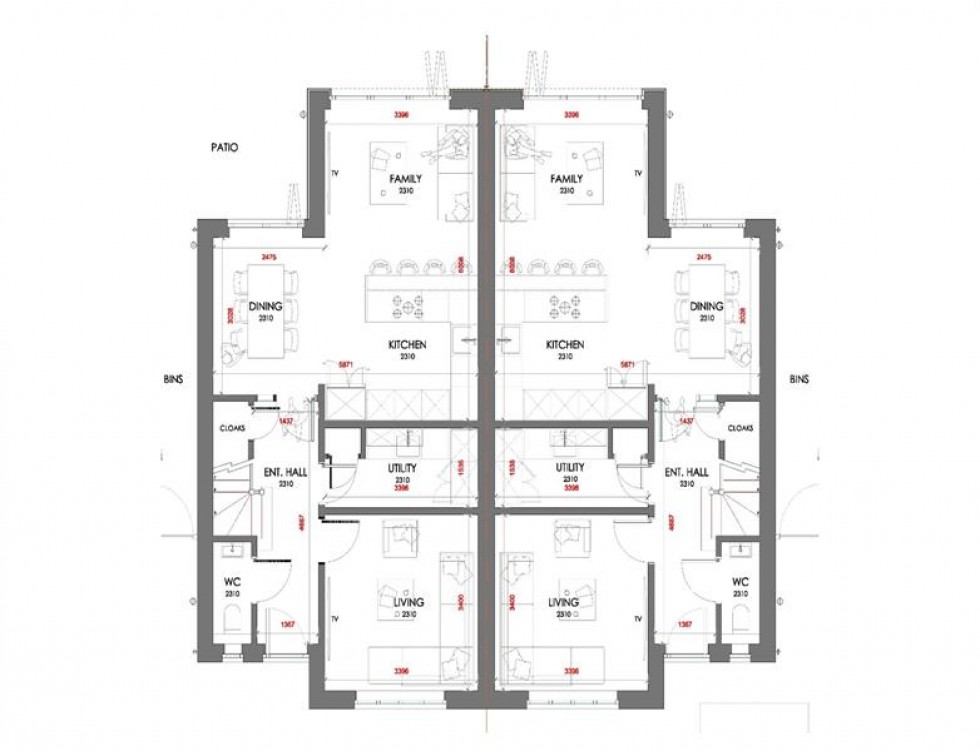 Floorplan for Manor Terrace, Langley Road, Langley, Macclesfield
