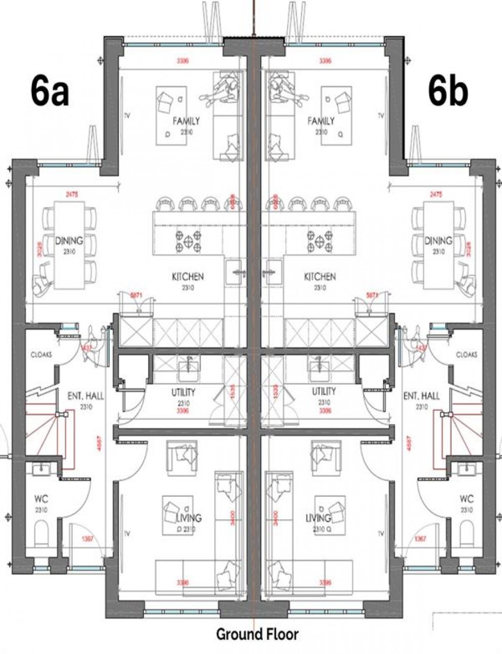 Floorplan for Manor Terrace Langley Road, Langley, Macclesfield