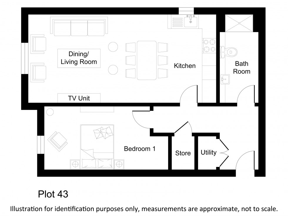 Floorplan for Minerva Place, Lymm