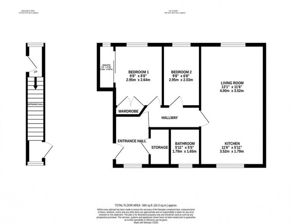 Floorplan for Springbank Gardens, Lymm