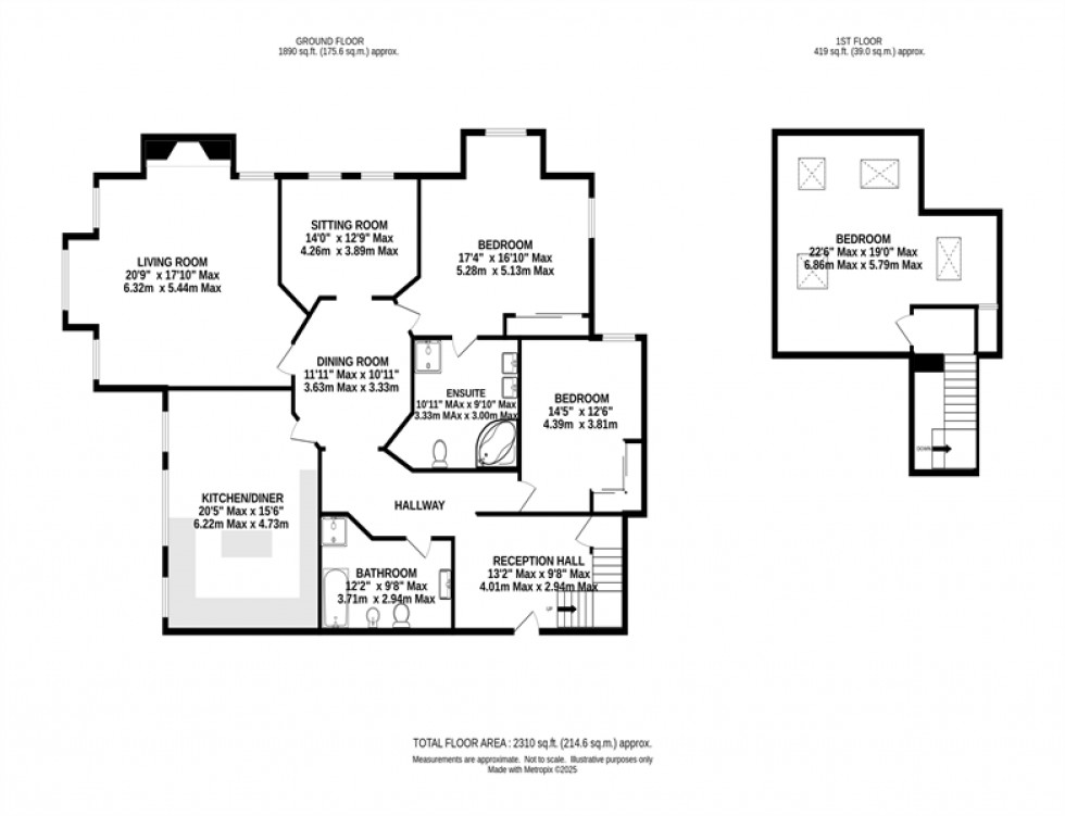 Floorplan for Broomleigh, Booth Road, Altrincham