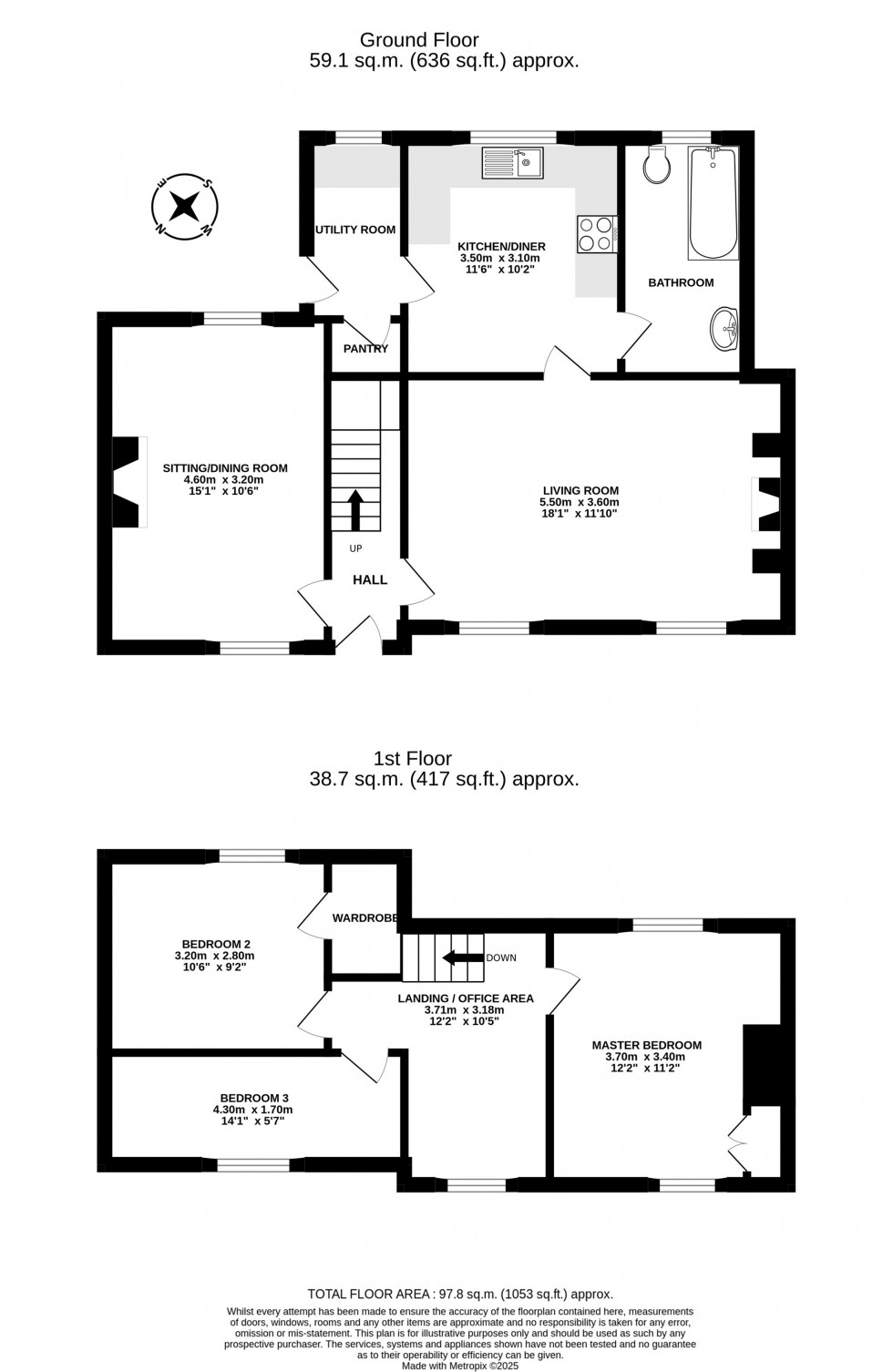 Floorplan for 2 FORD LANE - Huge potential and spectacular views