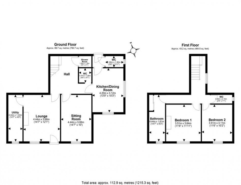 Floorplan for The Hurst, Kingsley, Frodsham