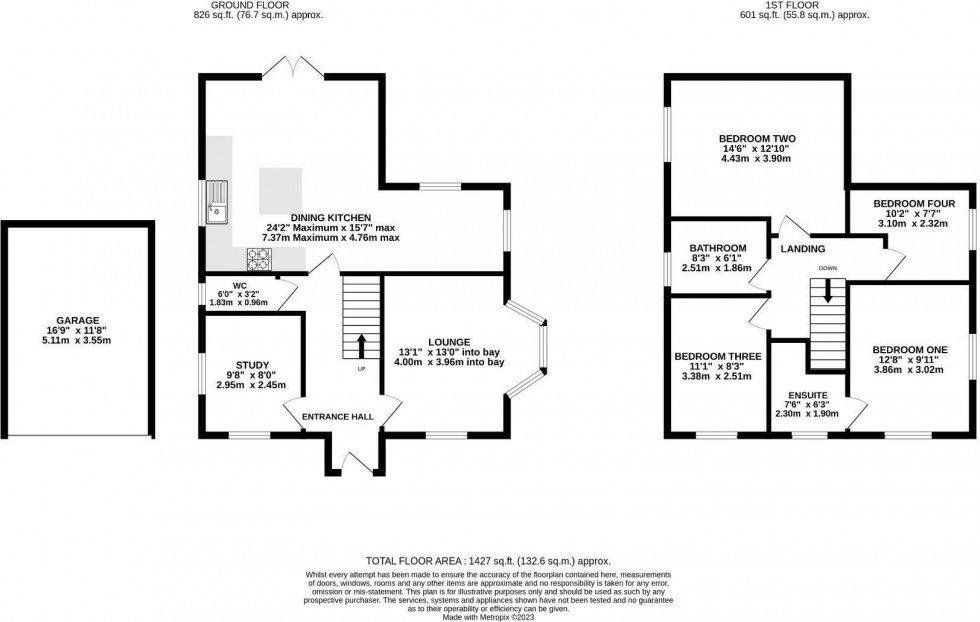 Floorplan for Chester Road, Alpraham