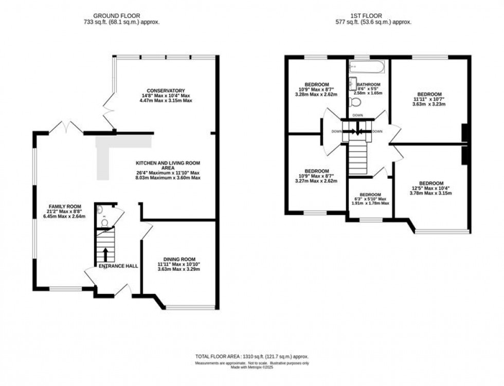 Floorplan for Fox Close, Timperley, Altrincham