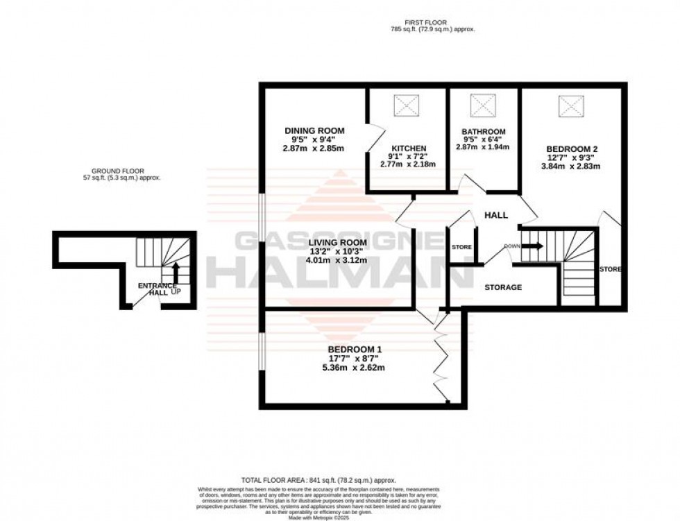 Floorplan for The Avenue, Sale