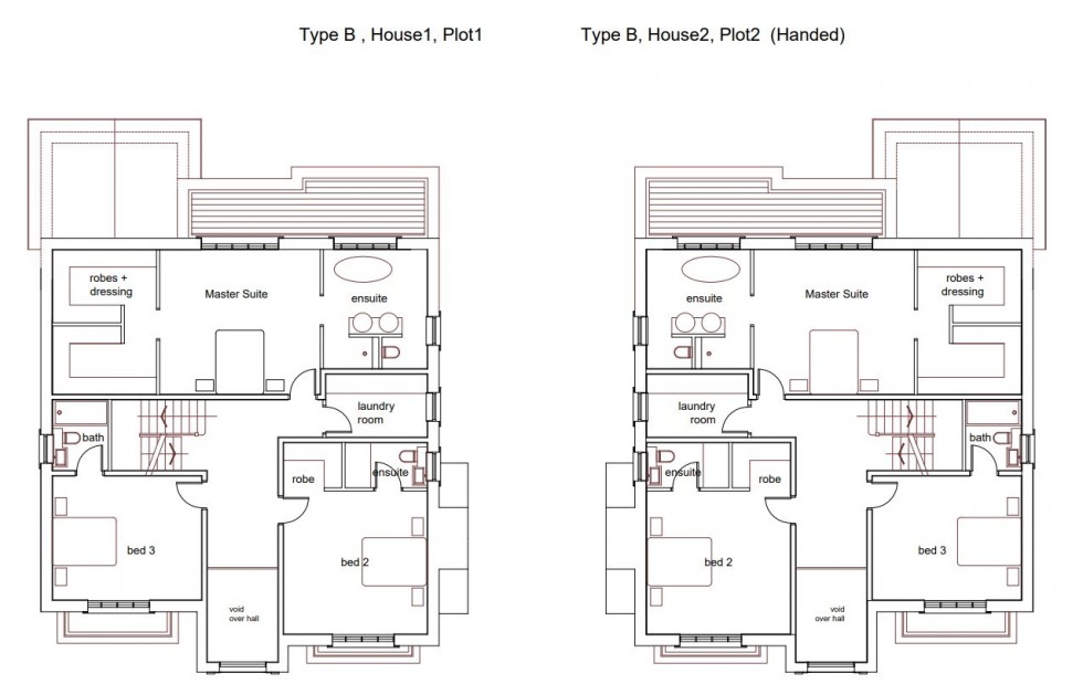 Floorplan for Development plot - Hale Road, Hale Barns