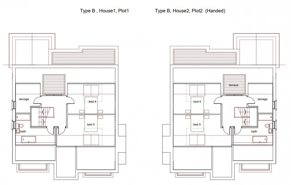 Floorplan for Development plot - Hale Road, Hale Barns