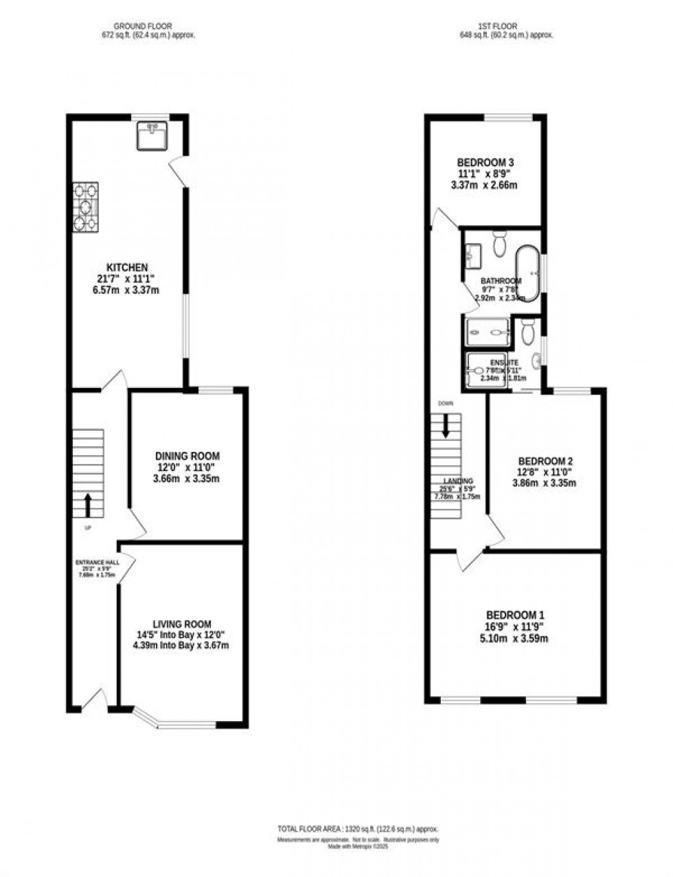 Floorplan for Tenby Avenue, West Didsbury