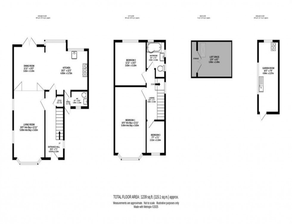 Floorplan for Parrs Wood Road, East Didsbury
