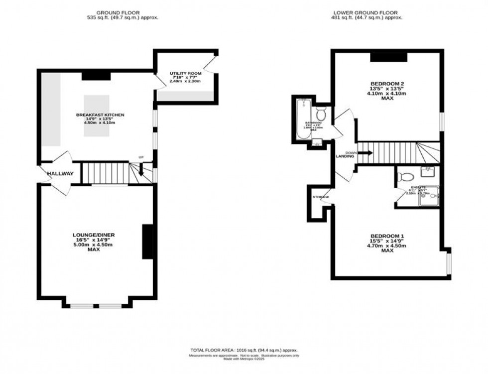 Floorplan for Heaton Moor Road, Heaton Moor