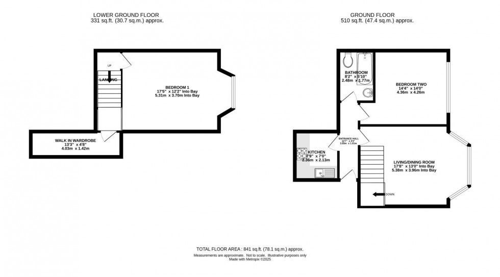 Floorplan for Old Lansdowne Road, West Didsbury