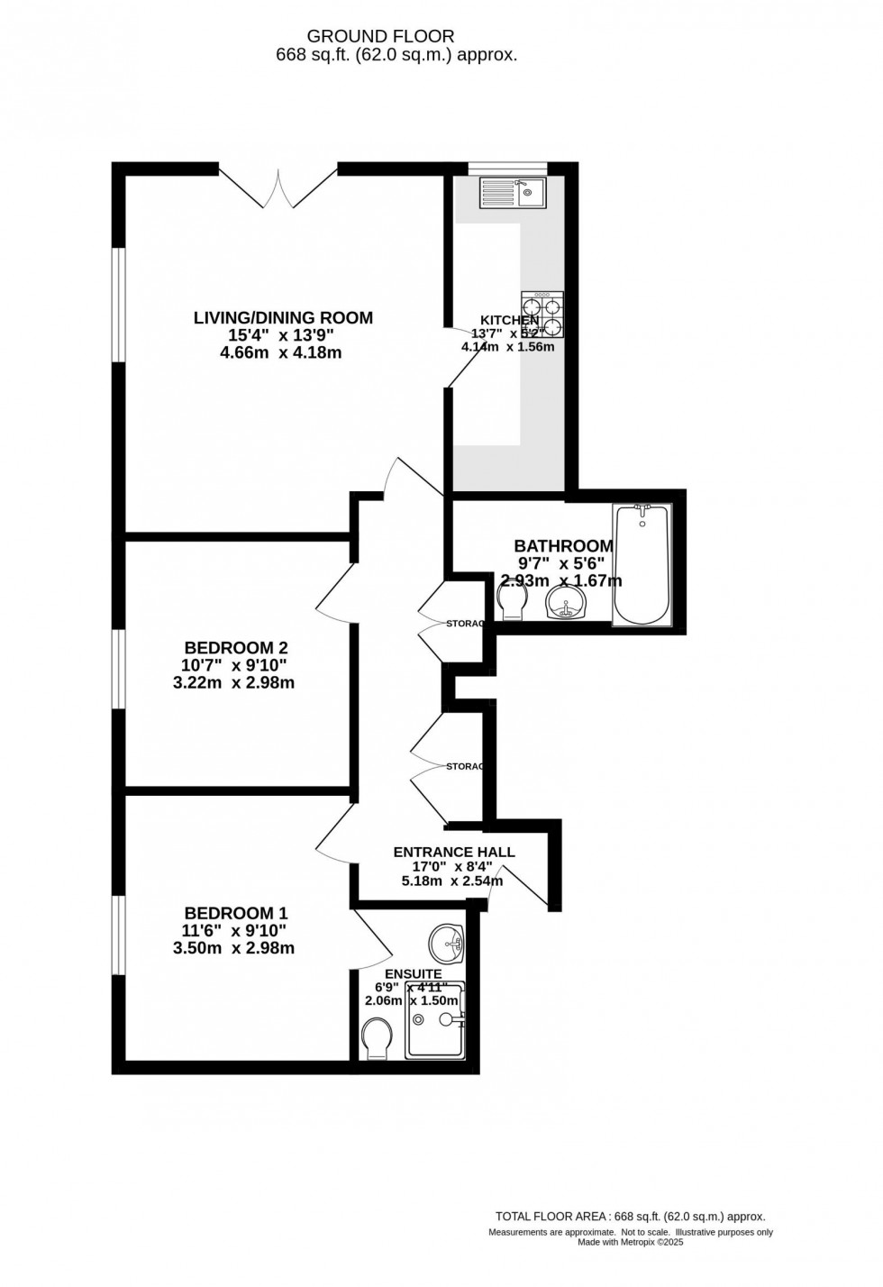 Floorplan for Lancaster Road, Didsbury