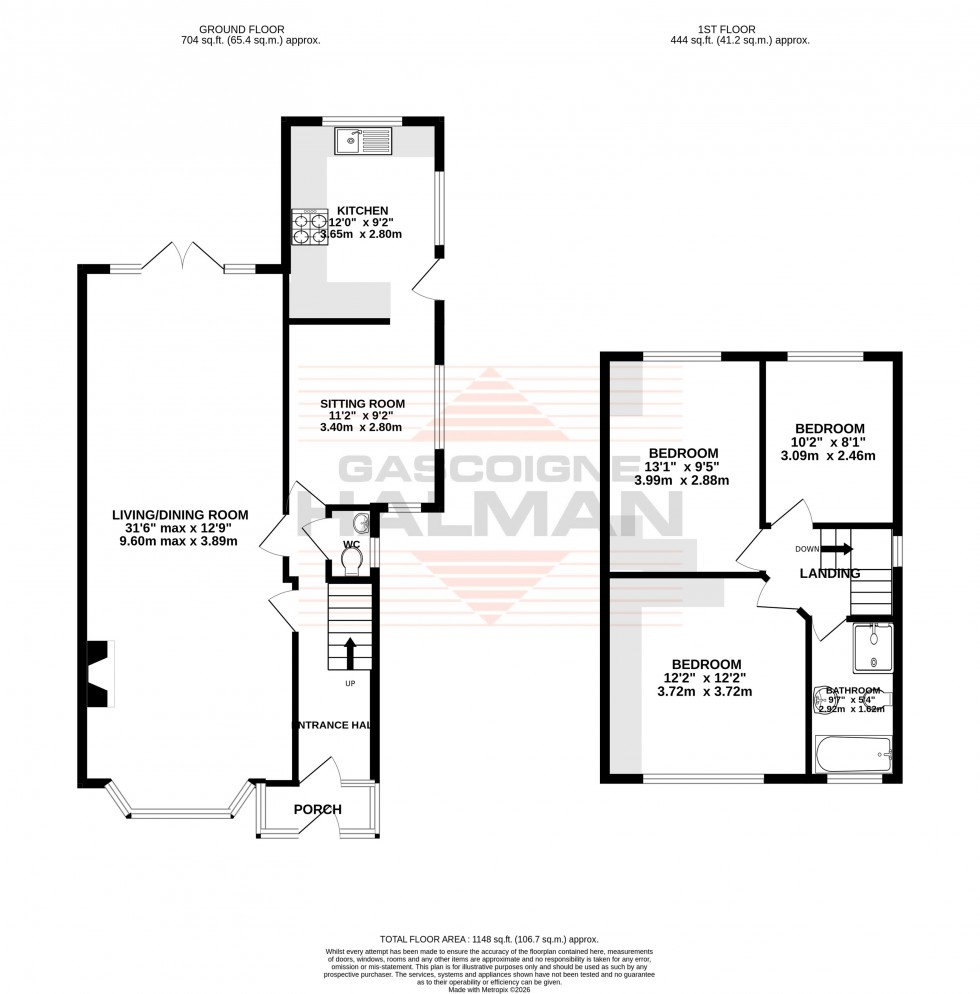 Floorplan for Milton Grove, Sale