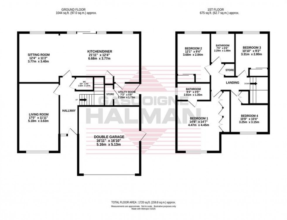 Floorplan for Chadwick Avenue, Woodford
