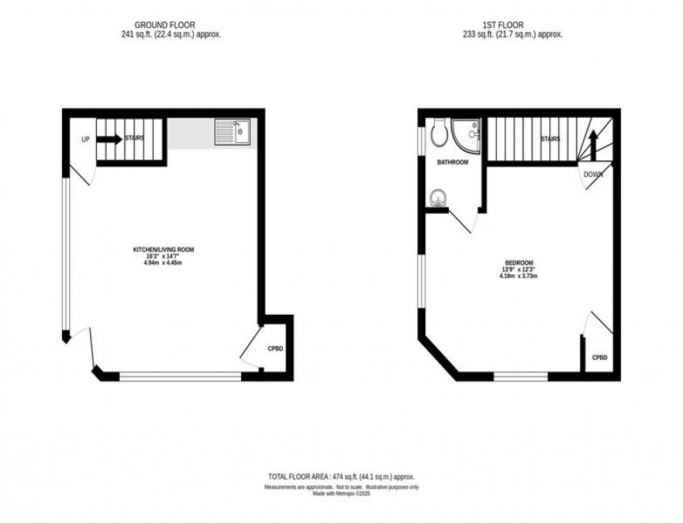 Floorplan for Eccles Road, Chapel En Le Frith