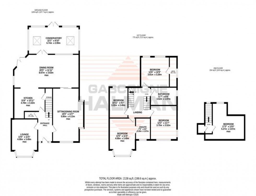 Floorplan for Washway Road, Sale