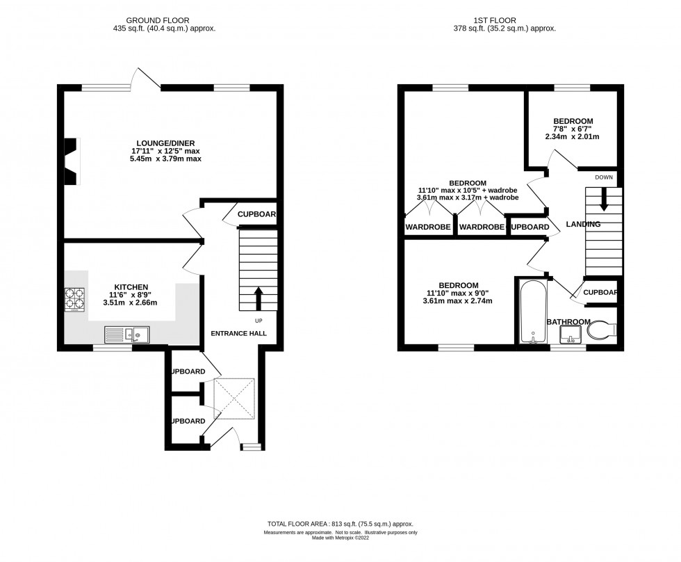Floorplan for Crofters Court, Holmes Chapel