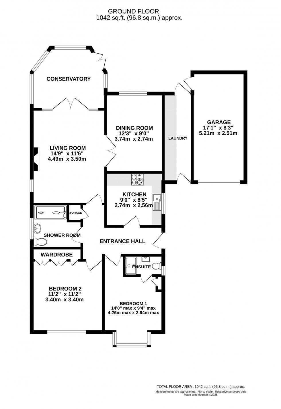 Floorplan for Blairgowrie Drive, Tytherington