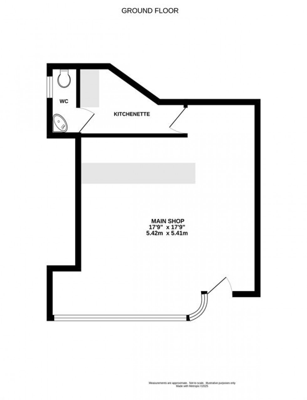 Floorplan for Market Place, Chapel En Le Frith