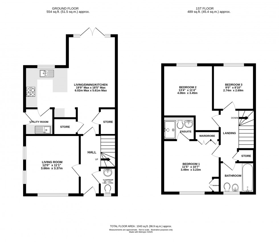 Floorplan for Hamman Drive, Knutsford