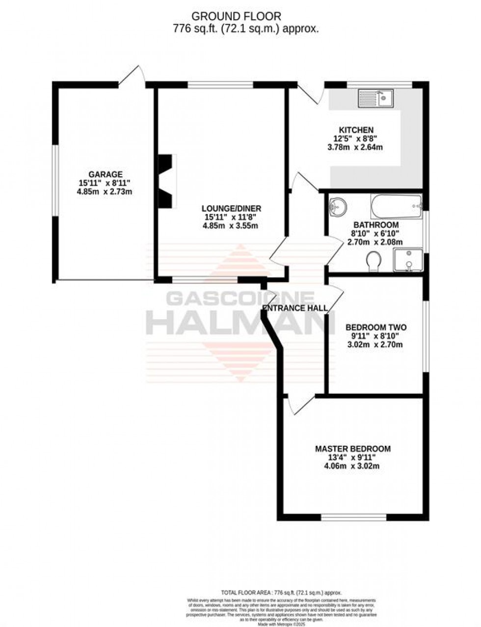 Floorplan for Willoughby Close, Sale