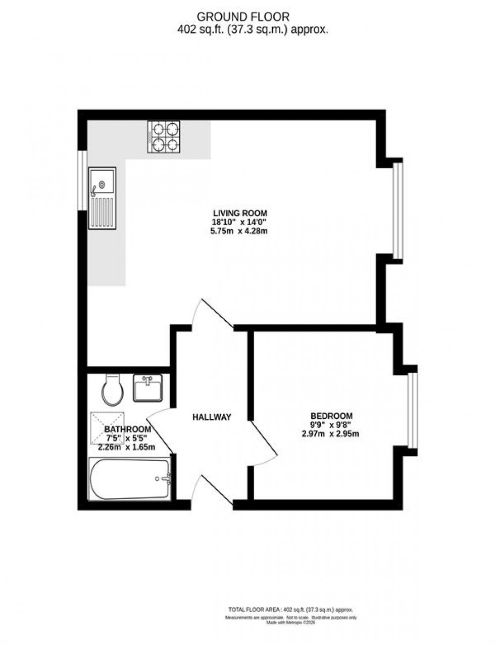 Floorplan for Langdale Mews, Langdale Avenue, Manchester