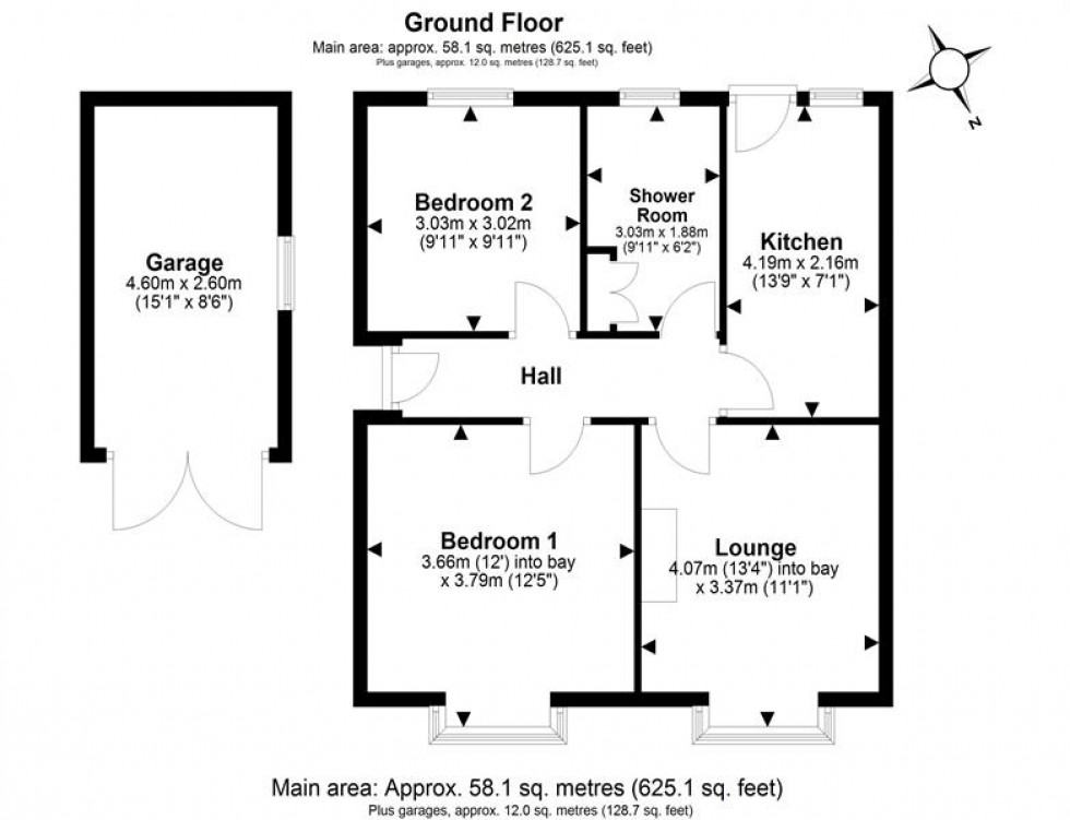 Floorplan for Howey Lane, Frodsham