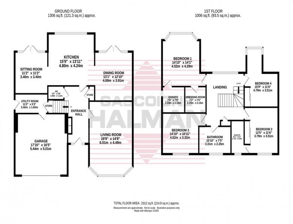 Floorplan for Nimrod Grove, Woodford
