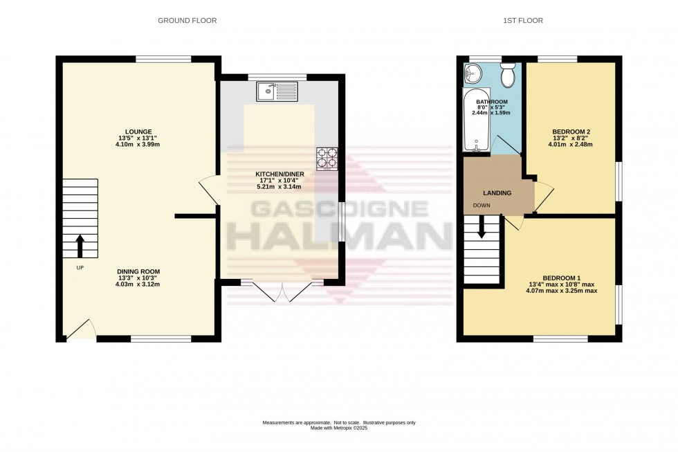 Floorplan for Mottram Road, Broadbottom, Hyde