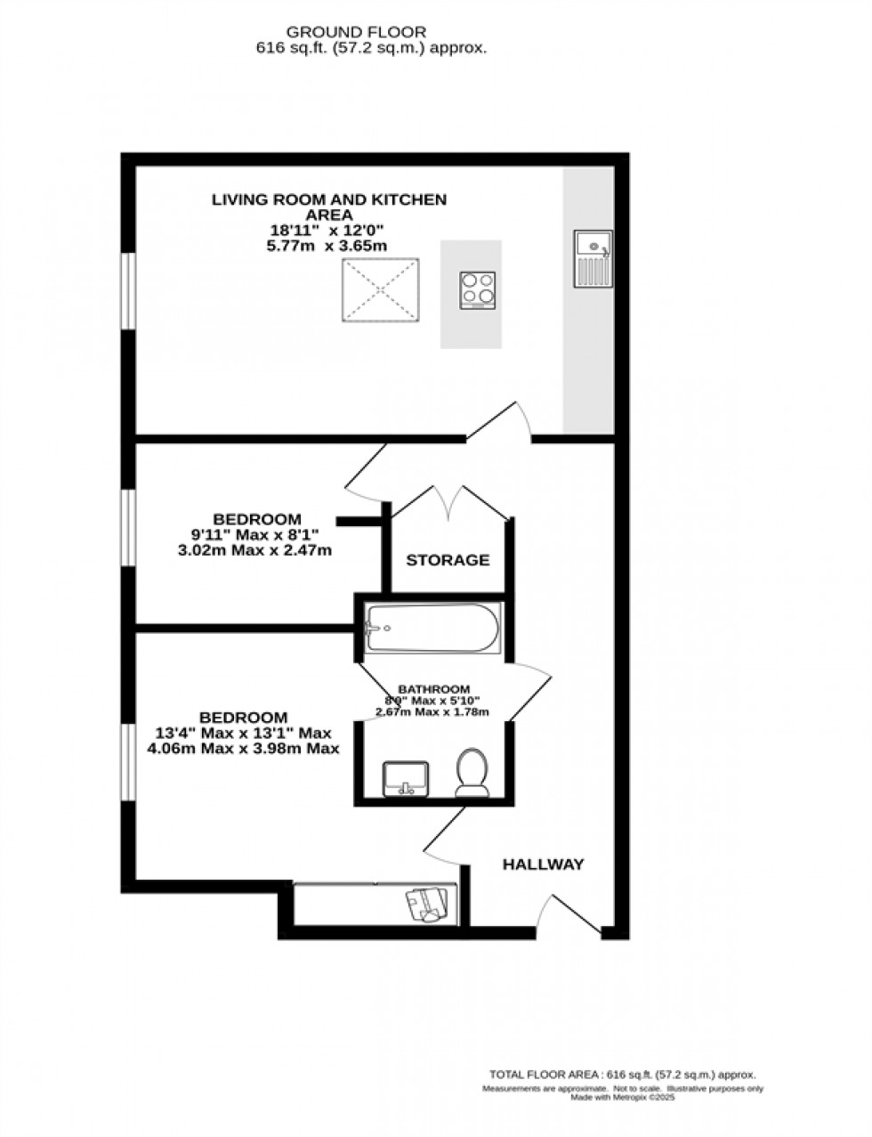 Floorplan for The Engine House Apartments, Norman Road, Altrincham