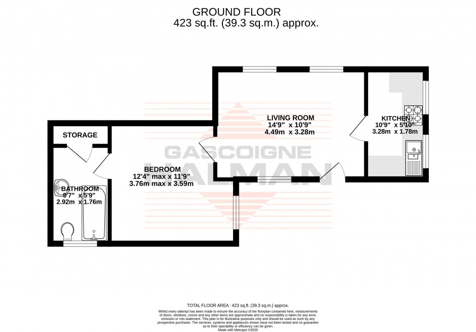 Floorplan for Roebuck Lane, Roebuck Lane, Sale
