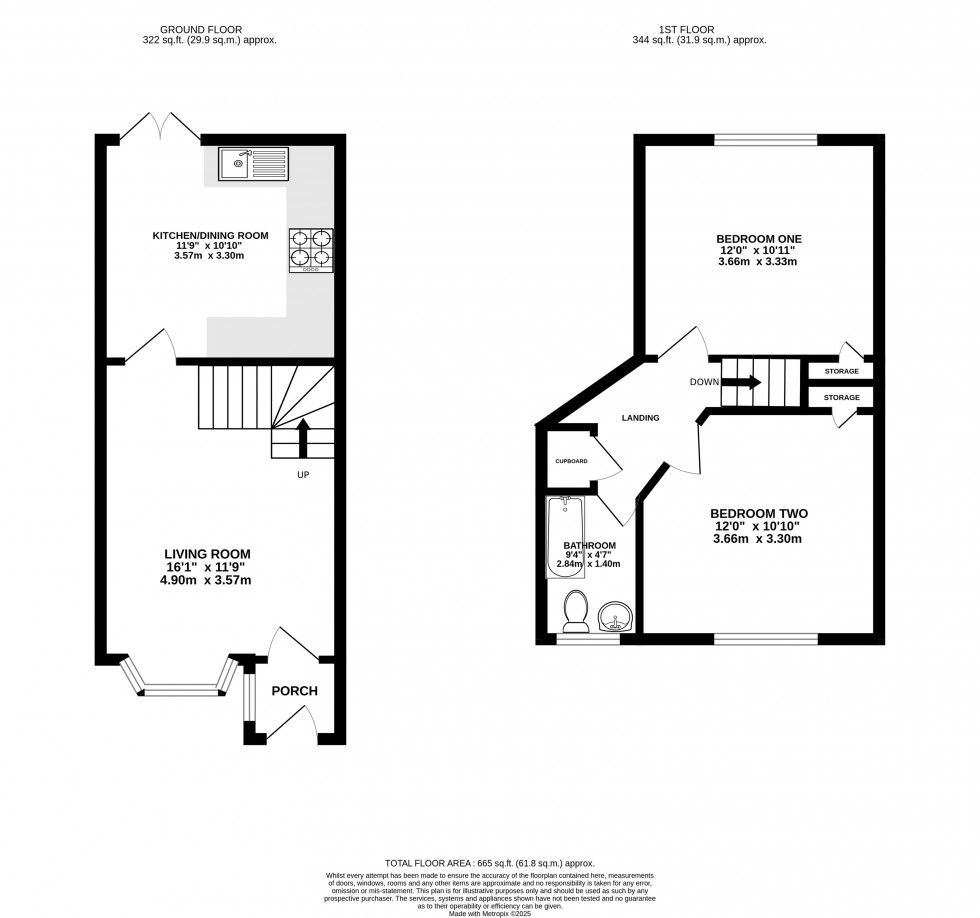Floorplan for Alveston Drive, Wilmslow