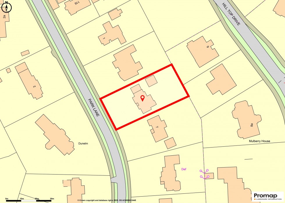 Floorplan for Park Lane, Hale - PP for Large Det House