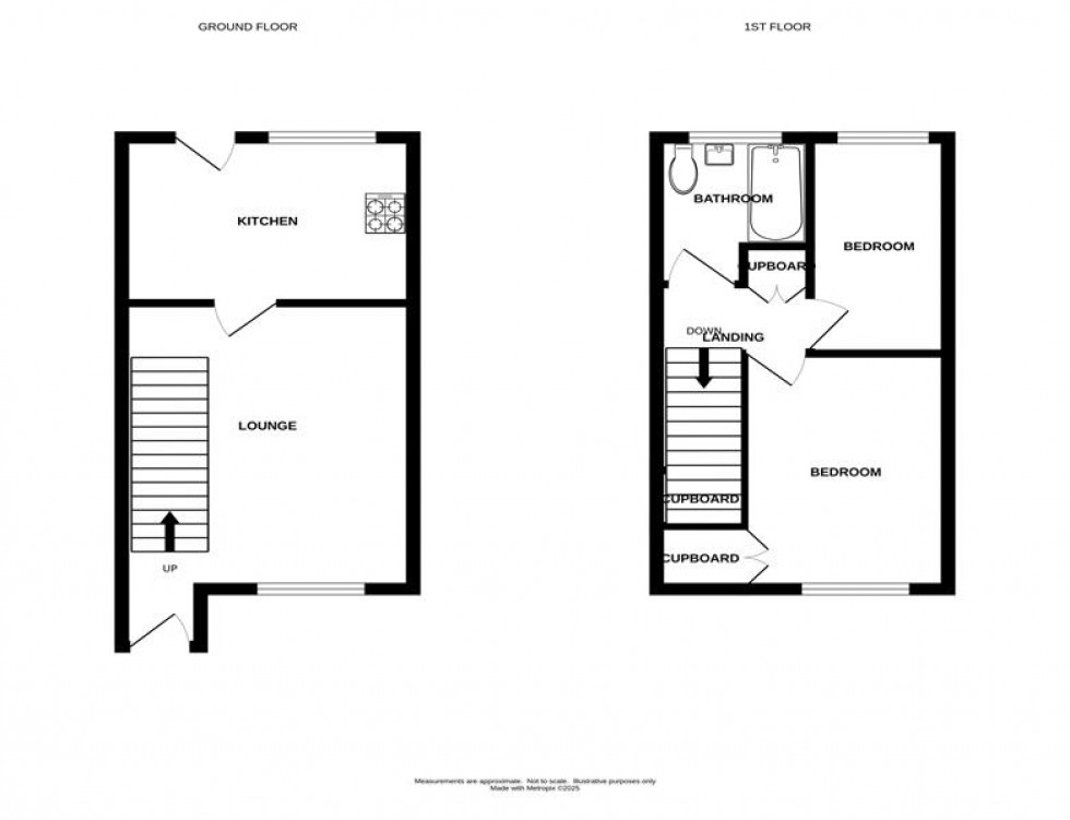 Floorplan for Chiswick Close, Runcorn