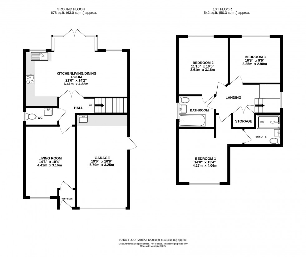 Floorplan for Hamman Drive, Knutsford